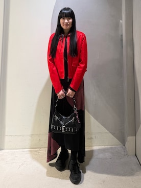 Desigual銀座STAFFさん（レディース・160cm）の冬コーディネート