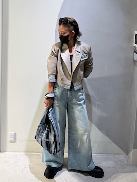 Desigual銀座STAFFさん（レディース・157cm）の秋コーディネート