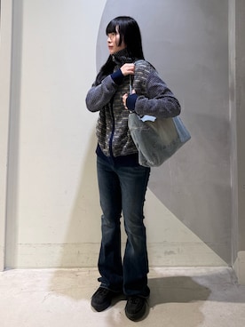 Desigual銀座STAFFさん（レディース・160cm）の冬コーディネート