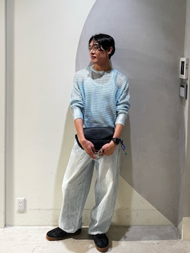 Desigual銀座STAFFさん（メンズ・166cm）の夏コーディネート