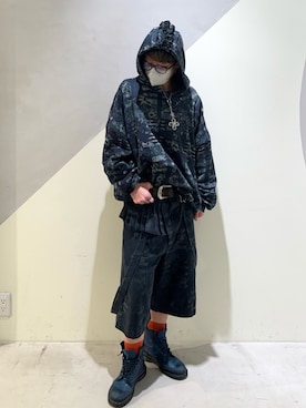 「Desigual（デシグアル）のアイテム（ジャケット/アウター）」を使った、Desigual銀座STAFFさん（レディース・165cm）の冬コーディネート
