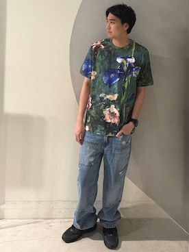 Desigual銀座STAFFさん(メンズ・180cm)の夏コーディネート