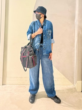 「Desigual（デシグアル）のアイテム」を使った、Desigual銀座STAFFさん（レディース・158cm）の春コーディネート