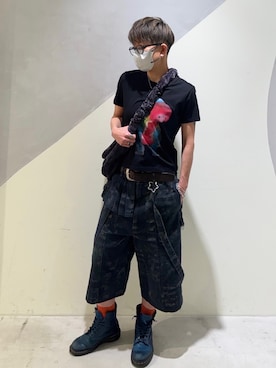 「きれいめコーディネート」｜Desigual銀座STAFFさん（レディース・165cm）の冬コーディネート