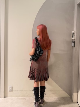 「Desigual（デシグアル）のアイテム」を使った、Desigual銀座STAFFさん（レディース・158cm）の春コーディネート