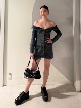 Desigual銀座STAFFさん（レディース・166cm）の春コーディネート