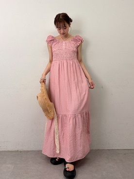 「mystic（ミスティック）のアイテム（シューズ）」を使った、akaneさん（レディース・155cm）の春コーディネート