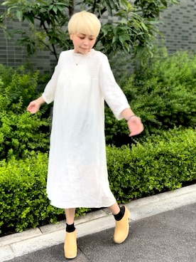 「rps（アールピーエス）のアイテム（ワンピース/ドレス）」を使った、kyokoroseさん（レディース・157cm）の夏コーディネート