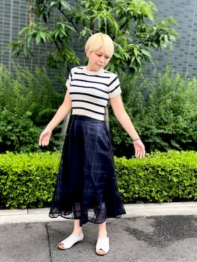 kyokoroseさん（レディース・157cm）の夏コーディネート