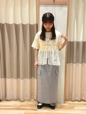 あずまみかさん(レディース・153cm)の夏コーディネート