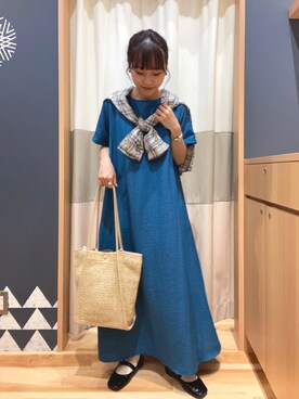 あずまみかさん（レディース・153cm）の夏コーディネート