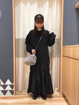あずまみかさん（レディース・153cm）の冬コーディネート