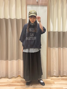 あずまみかさん(レディース・153cm)の夏コーディネート