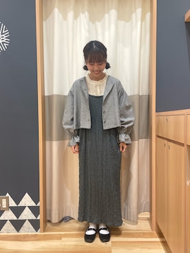 あずまみかさん（レディース・153cm）の秋コーディネート