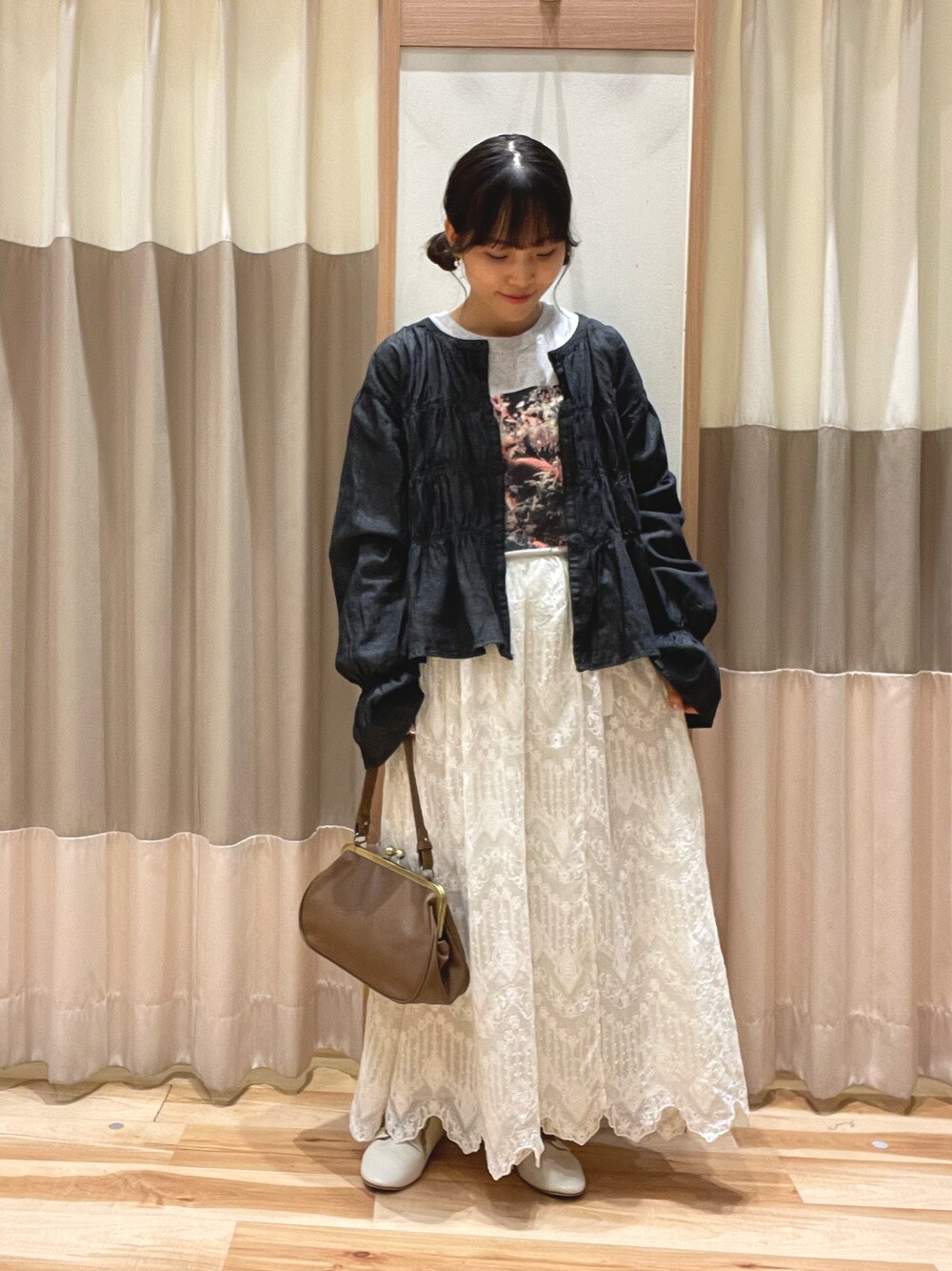 Samansa Mos2（サマンサ モスモス）の「デニム/ツイルシャーリング