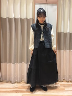 あずまみかさん（レディース・153cm）の冬コーディネート