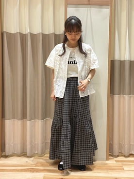 あずまみかさん（レディース・153cm）の夏コーディネート