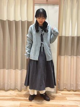 あずまみかさん（レディース・153cm）の冬コーディネート