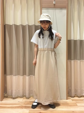 あずまみかさん（レディース・153cm）の夏コーディネート