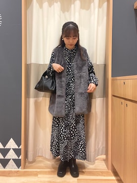 あずまみかさん(レディース・153cm)の秋コーディネート