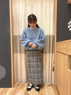 あずまみかさん（レディース・153cm）の冬コーディネート