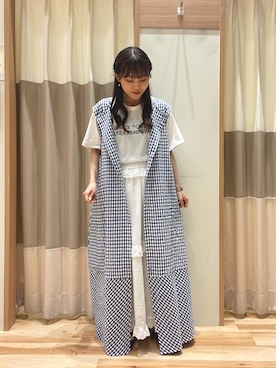 あずまみかさん（レディース・153cm）の夏コーディネート