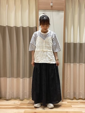 あずまみかさん(レディース・153cm)の夏コーディネート