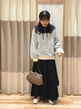 あずまみかさん（レディース・153cm）の秋コーディネート