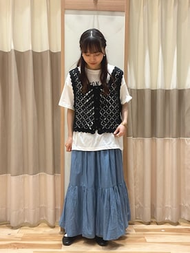 あずまみかさん（レディース・153cm）の夏コーディネート