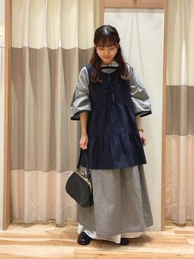 あずまみかさん（レディース・153cm）の秋コーディネート