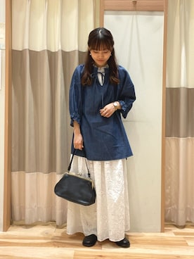 あずまみかさん（レディース・153cm）の秋コーディネート