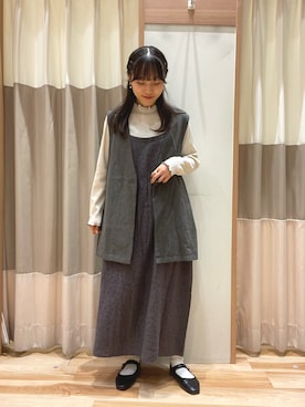 あずまみかさん（レディース・153cm）の秋コーディネート