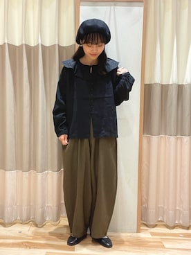 あずまみかさん（レディース・153cm）の冬コーディネート