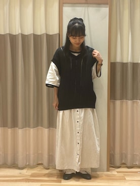 あずまみかさん（レディース・153cm）の秋コーディネート