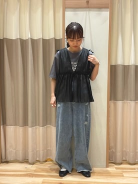 あずまみかさん(レディース・153cm)の夏コーディネート