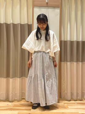あずまみかさん（レディース・153cm）の夏コーディネート