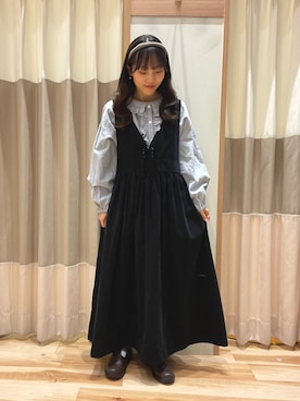 あずまみかさん(レディース・153cm)の冬コーディネート