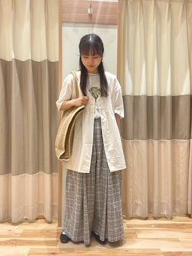 あずまみかさん（レディース・153cm）の夏コーディネート