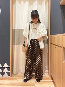 あずまみかさん（レディース・153cm）の夏コーディネート