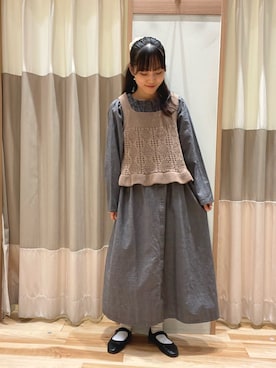 あずまみかさん（レディース・153cm）の秋コーディネート