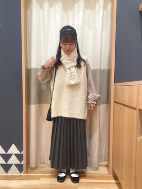 あずまみかさん（レディース・153cm）の冬コーディネート
