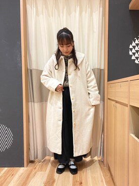 あずまみかさん（レディース・153cm）の冬コーディネート