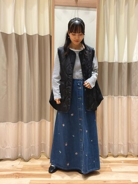 あずまみかさん（レディース・153cm）の秋コーディネート