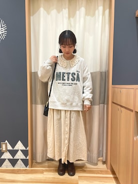 あずまみかさん（レディース・153cm）の冬コーディネート