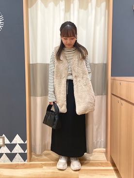 あずまみかさん（レディース・153cm）の秋コーディネート