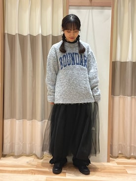 あずまみかさん（レディース・153cm）の冬コーディネート