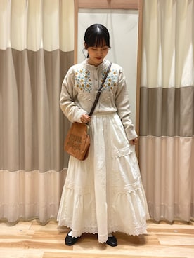 あずまみかさん（レディース・153cm）の冬コーディネート