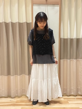 あずまみかさん(レディース・153cm)の夏コーディネート