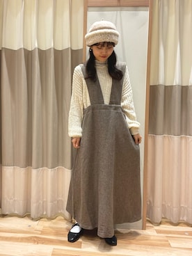 あずまみかさん（レディース・153cm）の秋コーディネート