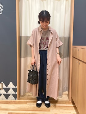 あずまみかさん（レディース・153cm）の夏コーディネート